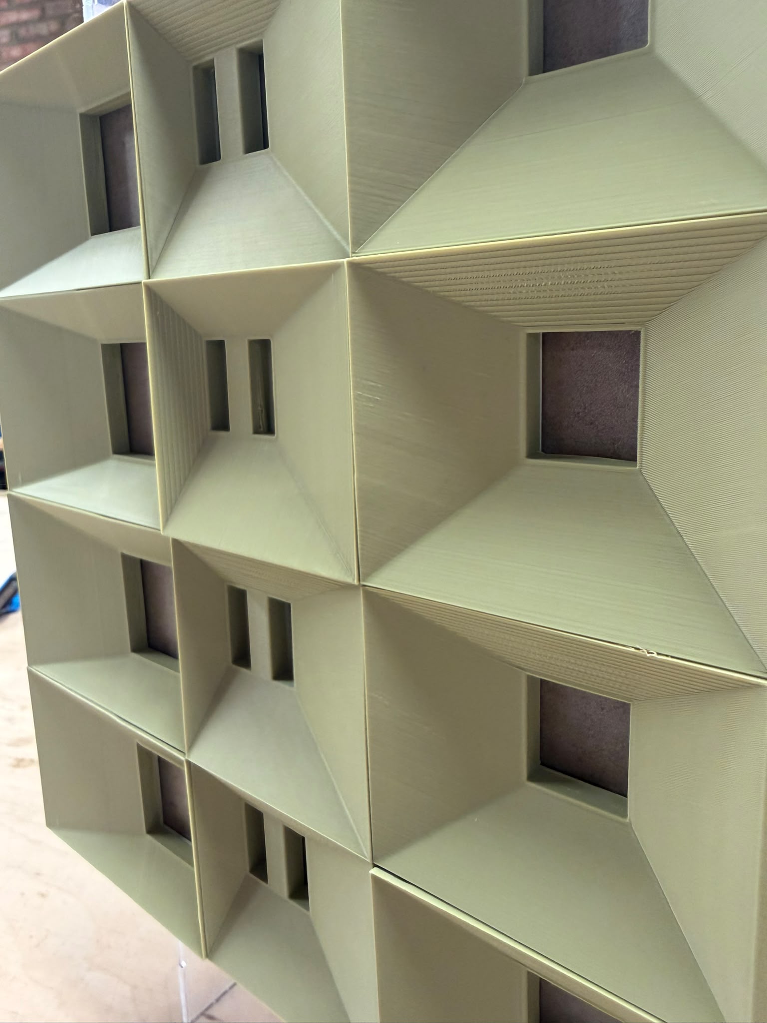 Detalle de maqueta