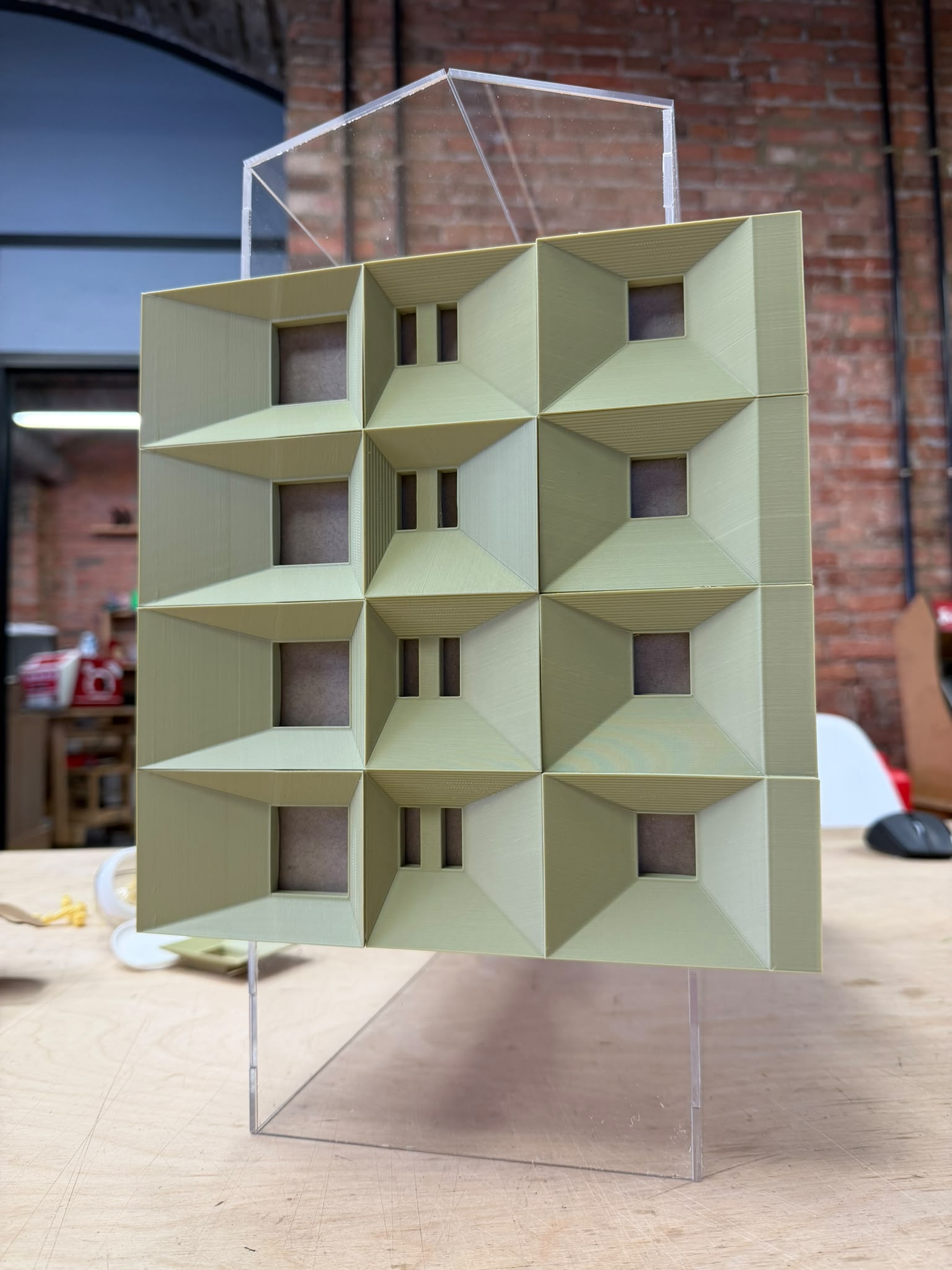 Maqueta frontal